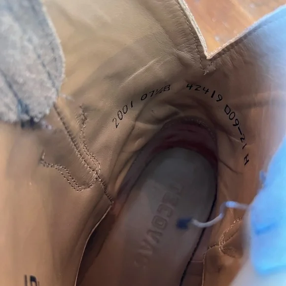 Tecovas - The Lucy - Cowboy Boots / Booties Gray Suede - 7.5 B - Picture 5 of 9